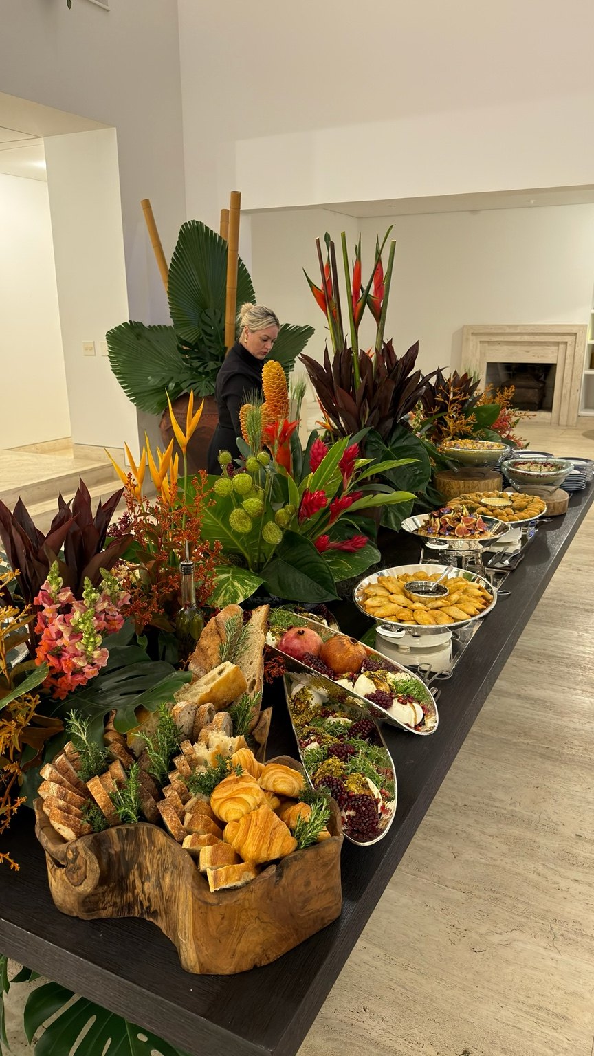 Buffet no Espaço Chef/Co